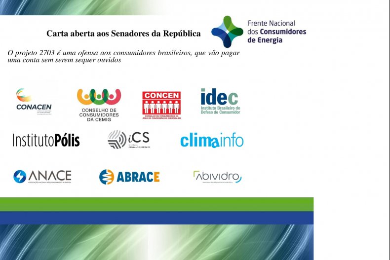 Carta aberta aos Senadores - PL 2730