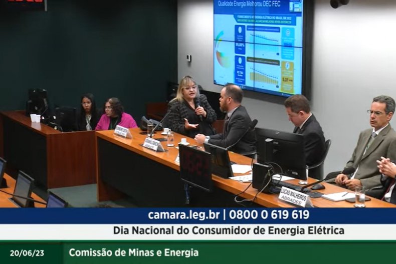 Audiência  na Câmara Federal