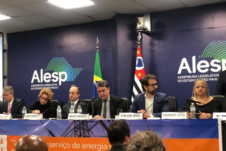 Presidente do Concen-MS discute qualidade de distribuição de energia na Senacon em São Paulo