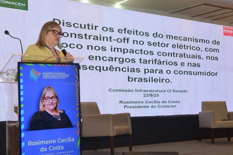 Em Fortaleza, Rosimeire Costa reforça união nacional pela defesa dos consumidores de energia durante XIV Encontro do Nordeste