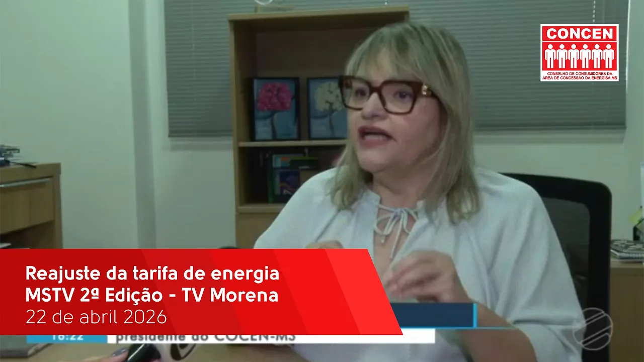 Reajuste da tarifa de energia - MSTV 2ª Edição - TV Morena - 22/04/2026